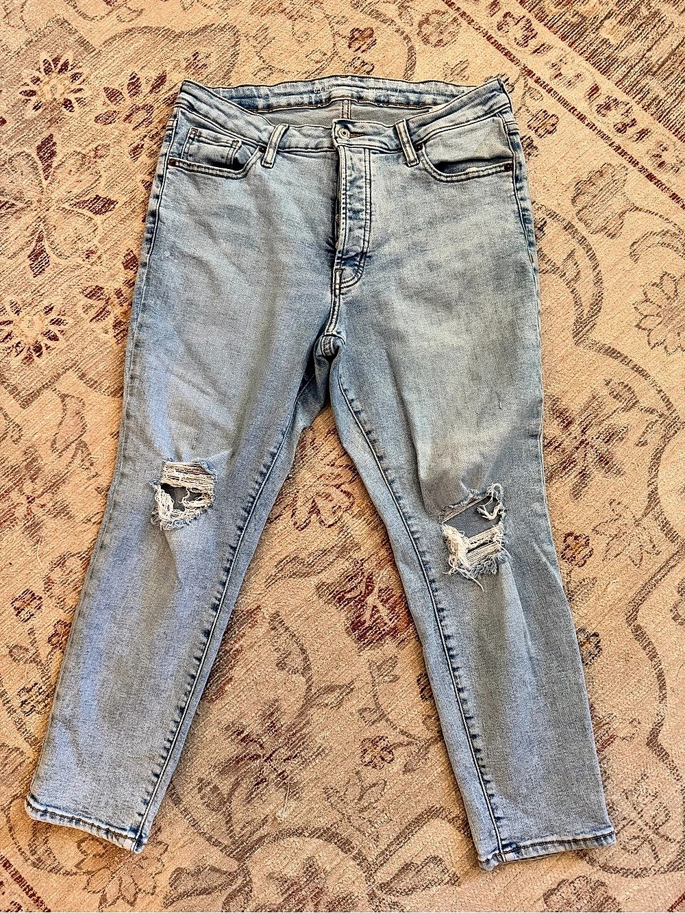 Old Navy Women’s OG straight high rise jeans 14 short